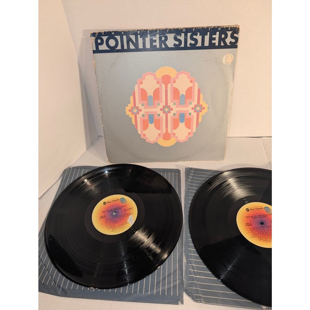 Vintage 1976 The Best Of the Pointer Sisters Vinyl Record Mint #1105